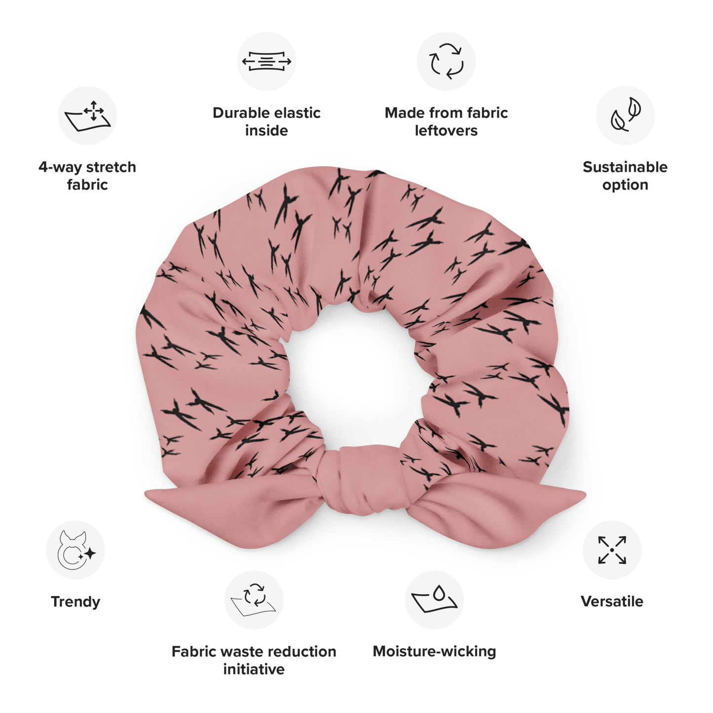 Peets! - Recycled Scrunchie