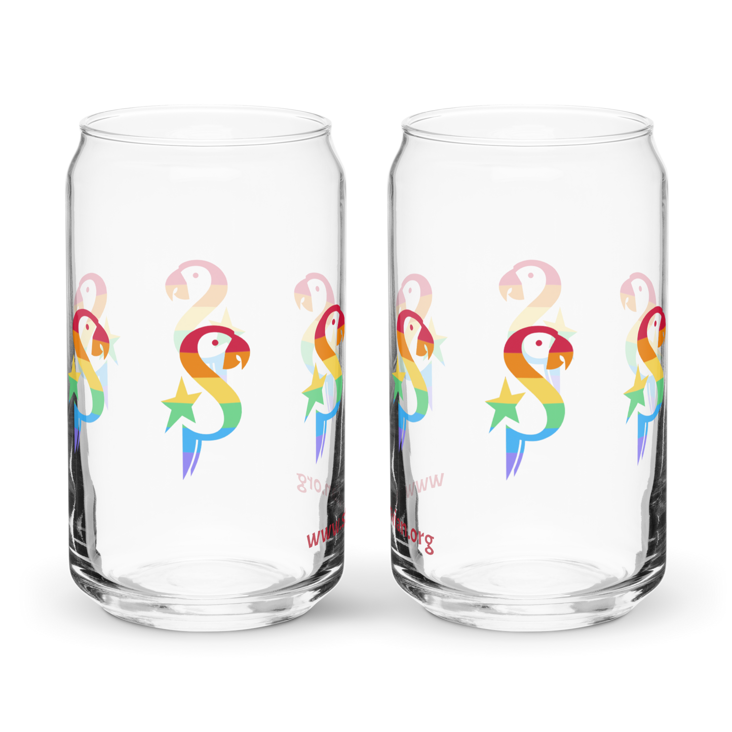 Pride - Can-shaped glass