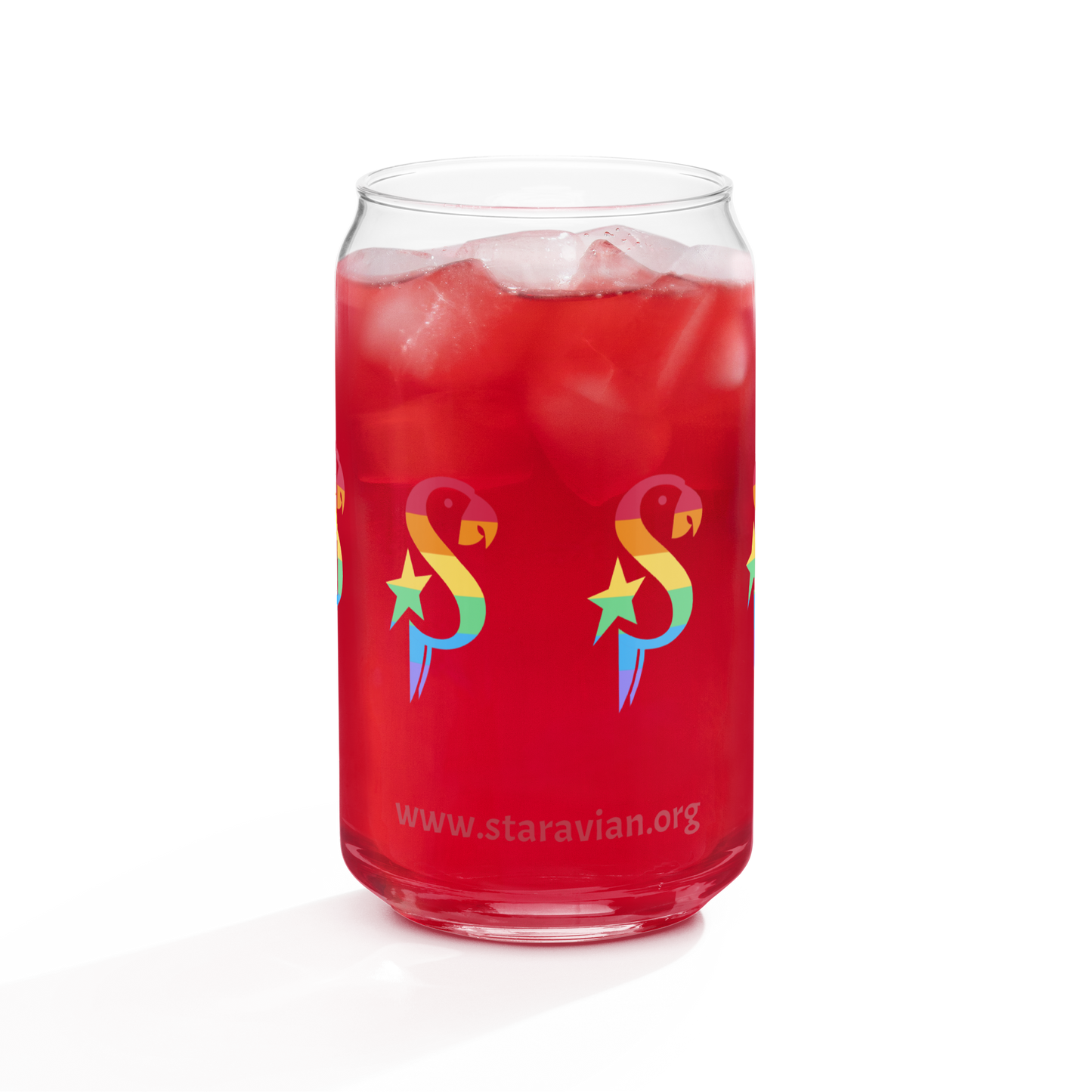 Pride - Can-shaped glass