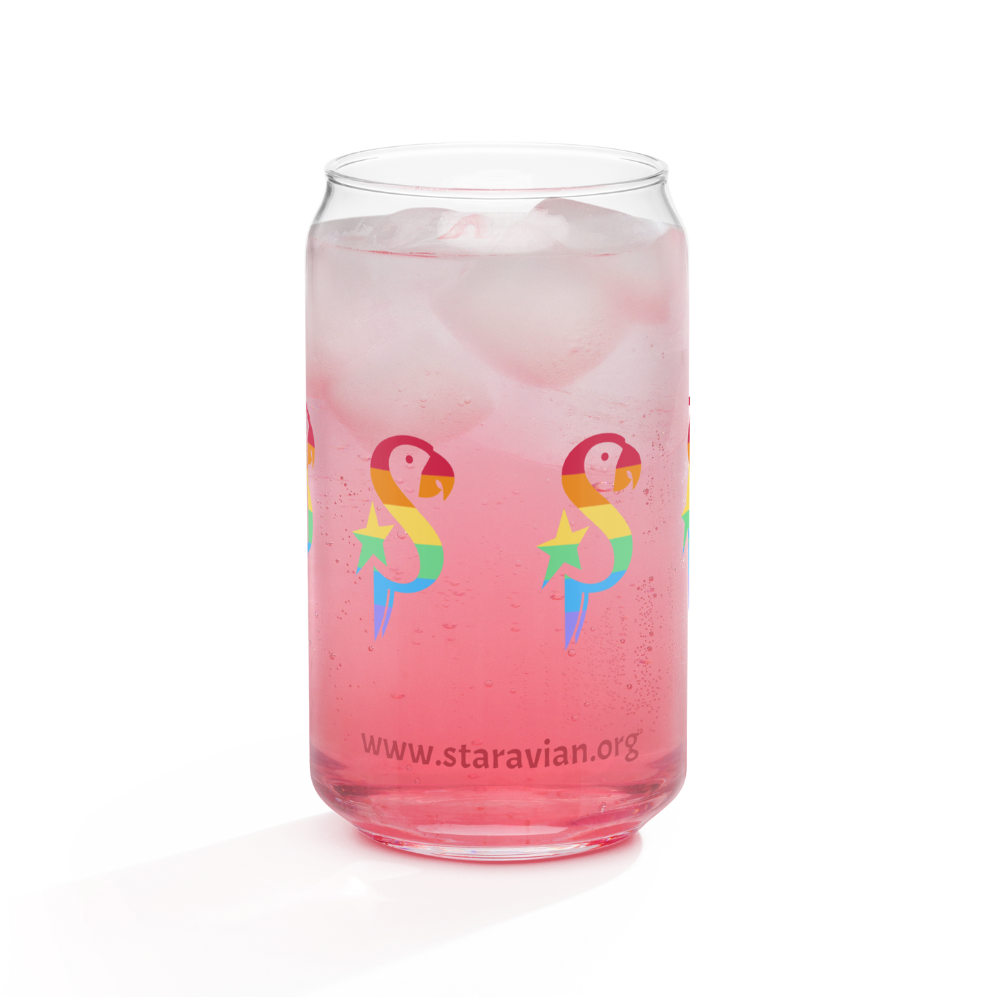 Pride - Can-shaped glass