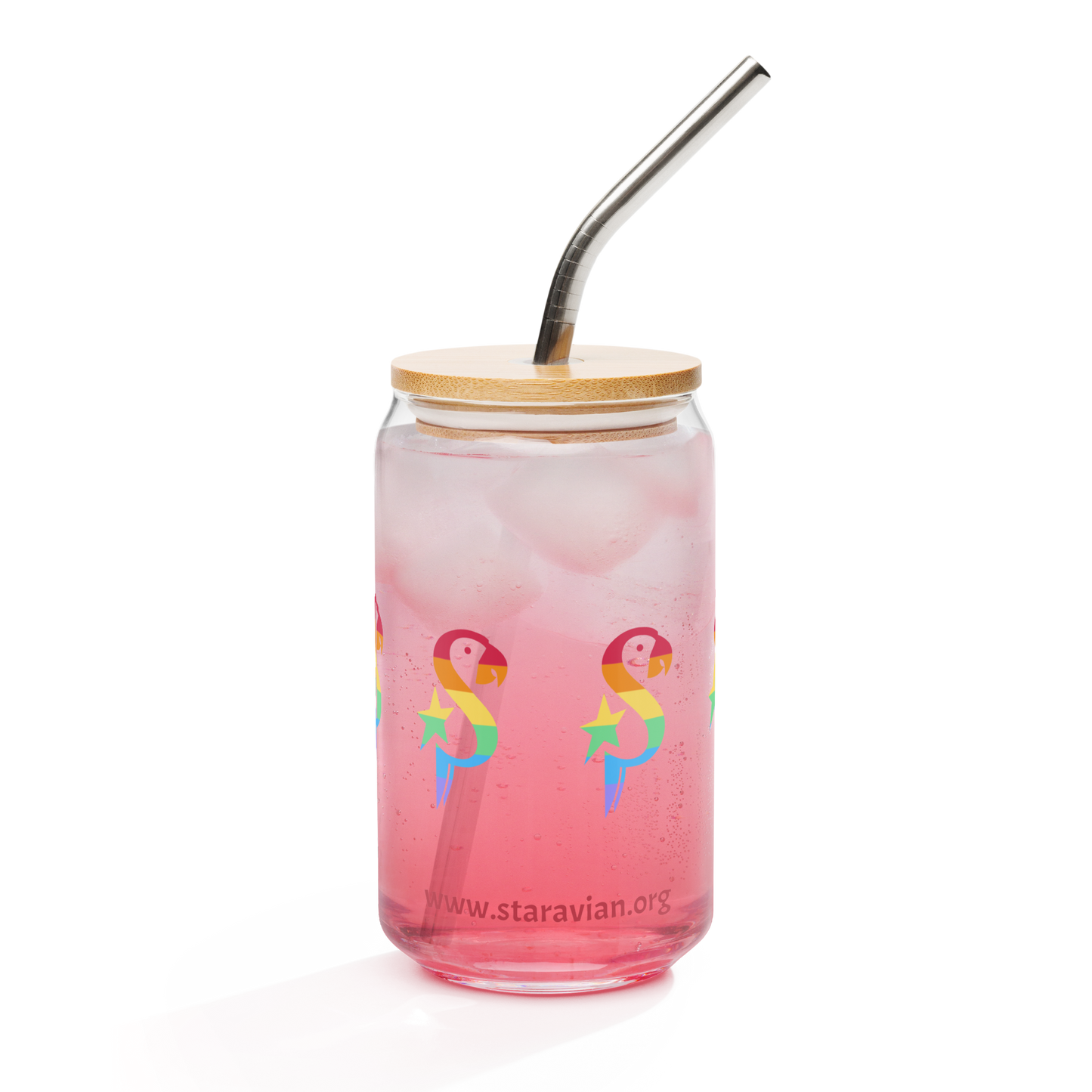 Pride - Can-shaped glass