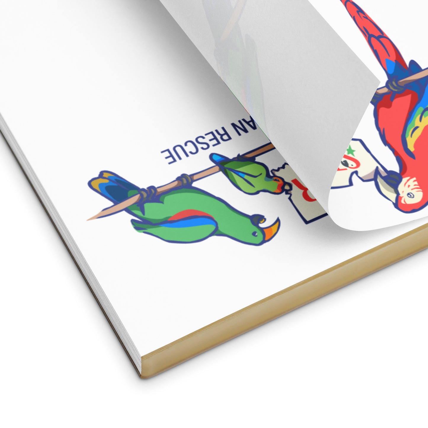 Kat Bird Bookshop - Paperwork vs Party favors - Notepad