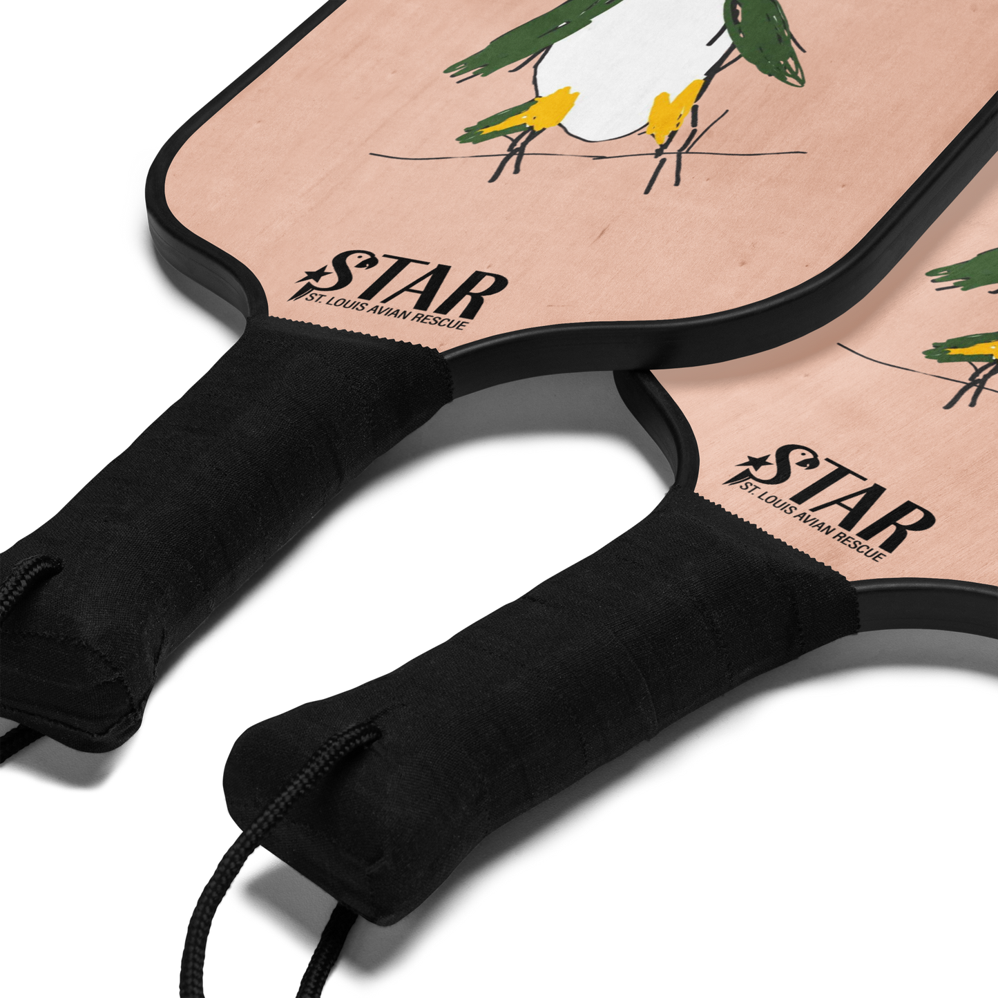 Javier the Caique - Pickleball paddle set