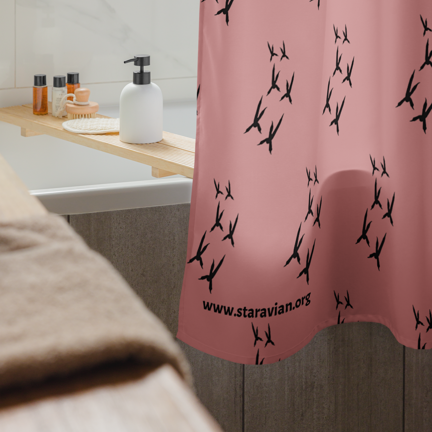 Peets! - Shower curtain